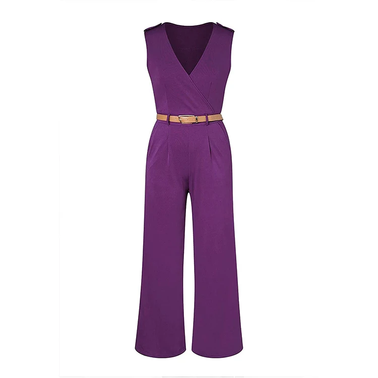 High manufacturer Premium quality Fashionable Jumpsuit Wholesale Custom made Casual Women Jumpsuit