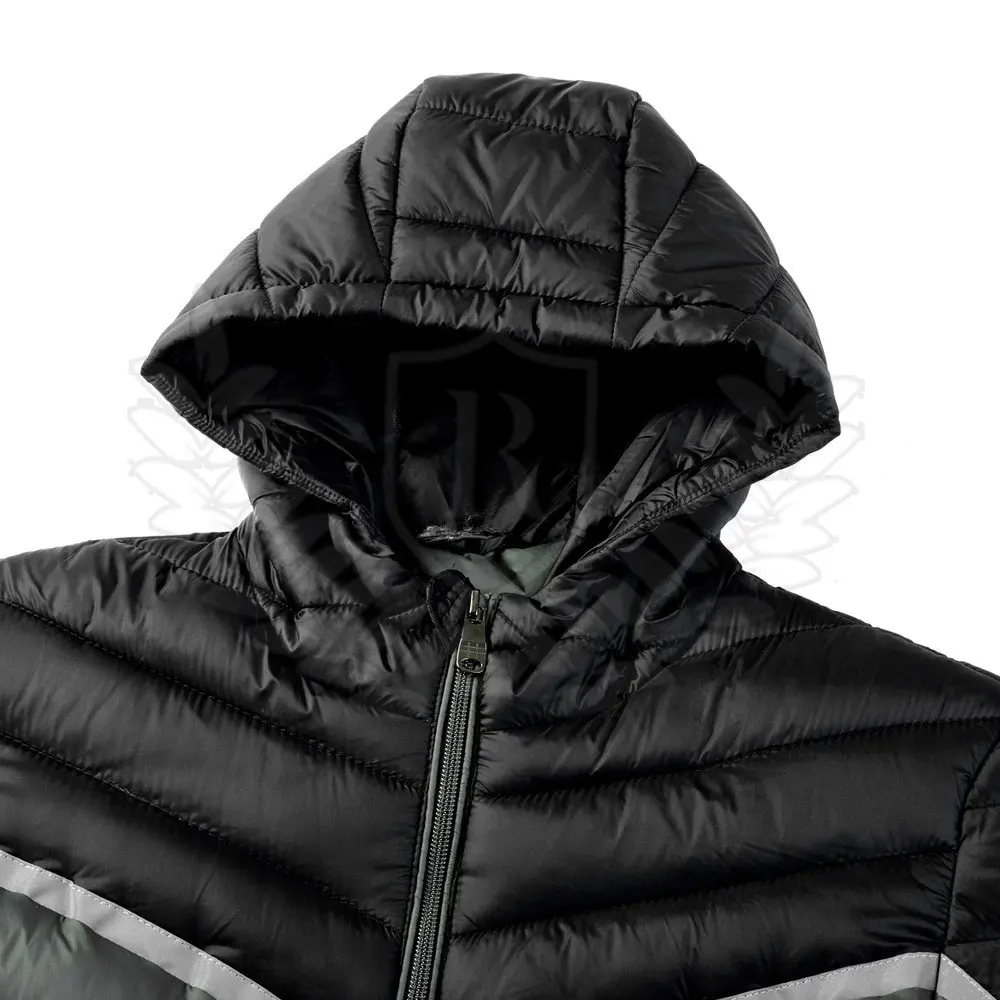 Mens Jackets 2021 Winter Fashion Stylish Custom Design Hooded Puffer Bubble Mens Jacket