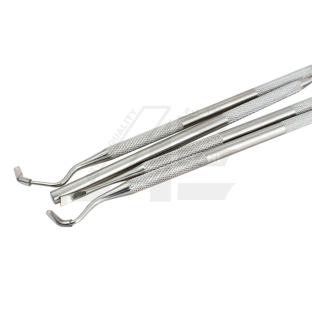 4 Piece Dental Set Dental Cleaning Tartar Remover Probe Care Oral Mirror Plaque Removing 2024 BEST SELL