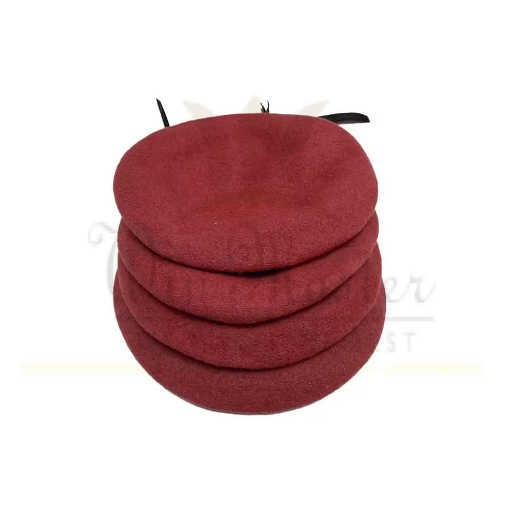 New high quality beret caps for Ceremonial  uniform | beret caps for Ceremonial | High Quality Woolen beret caps
