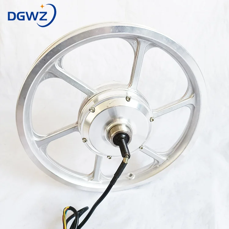 Customized High Torque 24V/36V/48V 350W 16 Inch Brushless Gear Hub Motor Aluminum Alloy Electric Bicycle Hub Motor