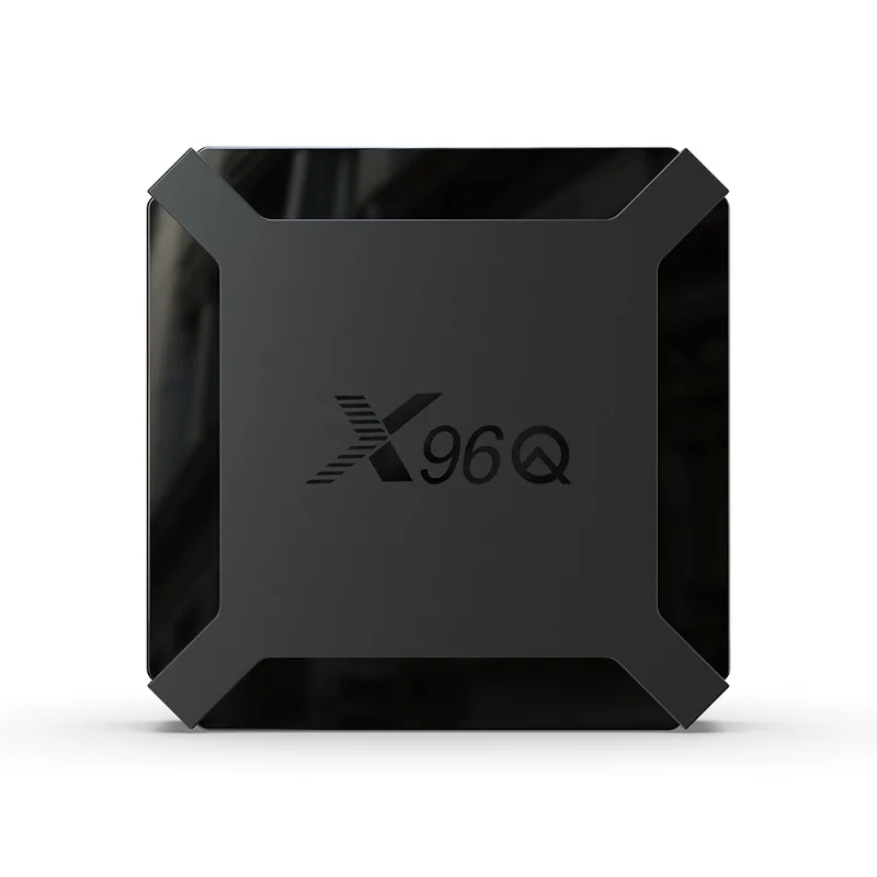 Смарт Android Tv Box X96q H313 10,0 2,4 г/с) Wi-Fi 5 ГГц двухъядерный процессор Wi-Fi Bt 4,0 со сверхвысоким разрешением Ultra Hd декодер каналов кабельного телевидения 4k