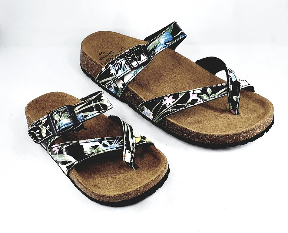 
OEM OBM berken style Made in Taiwan soft flat slippers elegant summer sandal outdoor 