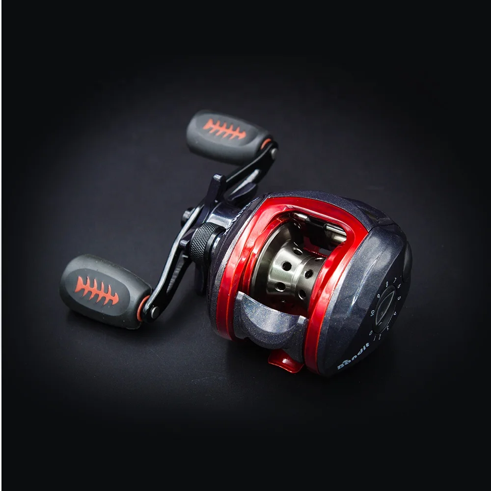 
9+1BB Baitcasting Reels With High Speed 7.0:1 Bandit Bassmax Carbon Drag 8KG Casting Fishing Reel 