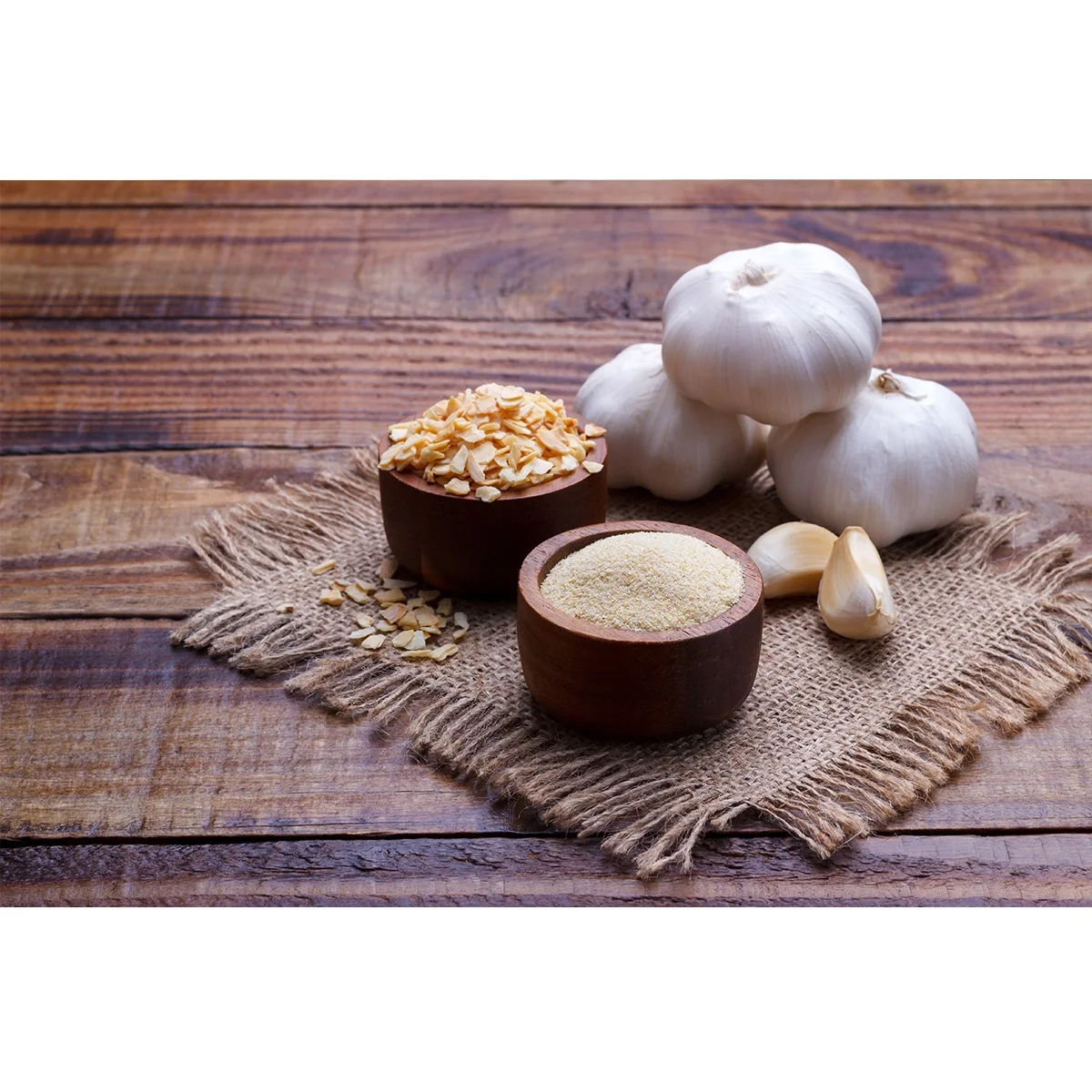 Healthy Qualified High Quality Vacuum Fried Crispy Fried Garlic Flakes