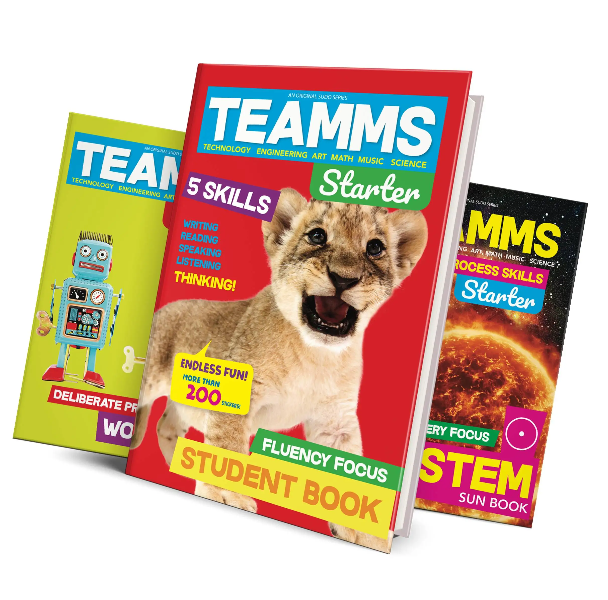 TEAMMS (Starter Pack) Children Language Learning English Books for Preschool Students