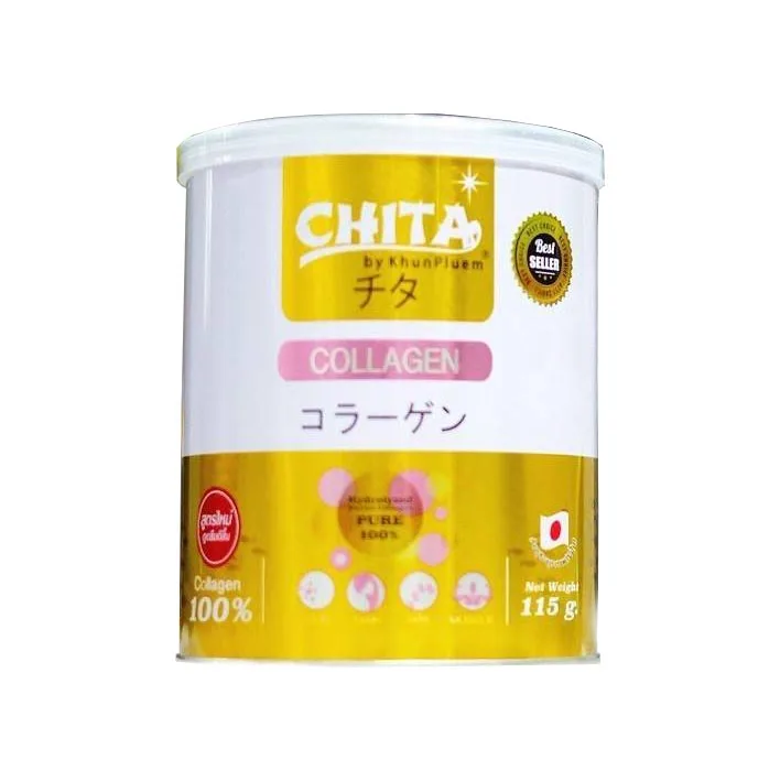  Чистый КОЛЛАГЕНОВЫЙ ПОРОШОК Chita Collegen 100% рыбный коллаген изготовленный из глубоководной тилапии