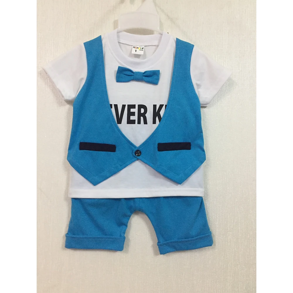 Summer Fashion Kid Vest Suits Children Boys suits for wedding