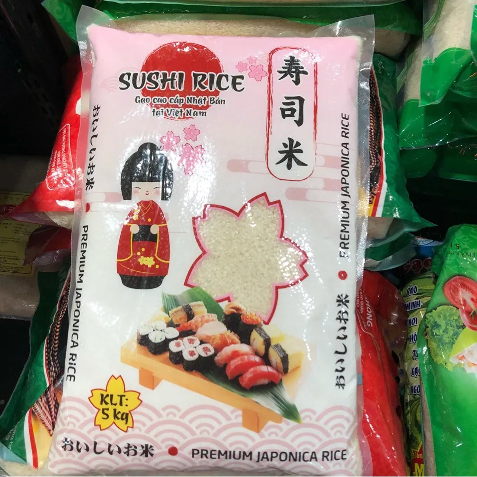 Круглый рис Japonica для суши липкий с хорошим вкусом оптовая продажа продуктов премиум-класса (мобильный телефон/WA: + 84986778999 David Director)