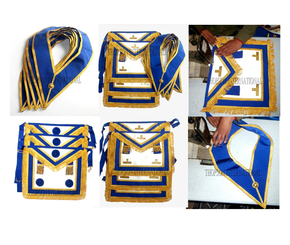 Масонская регалия Марк мастер Мейсон фартук-Масонская регалия