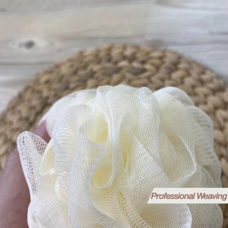 Soft Texture Bath Shower Ball, Bath Shower Sponge, Body Scrubber Exfoliating