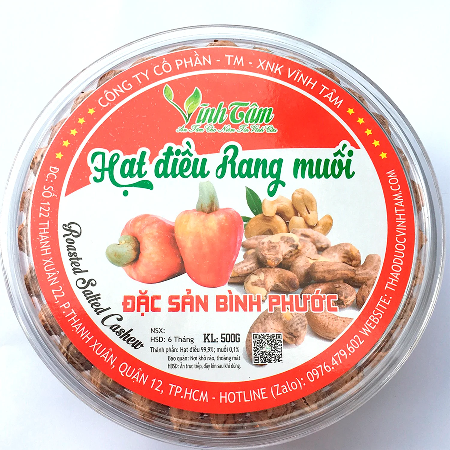 
V-Store Salted Roasted Cashews Fresh Nuts Best High Quality Products From Viet Nam 
