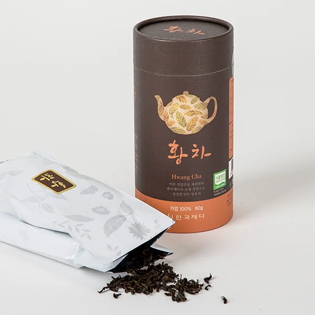 Korean Domestic Manufactured Korean fermented Hwang Cha gold Green Tea leaf
