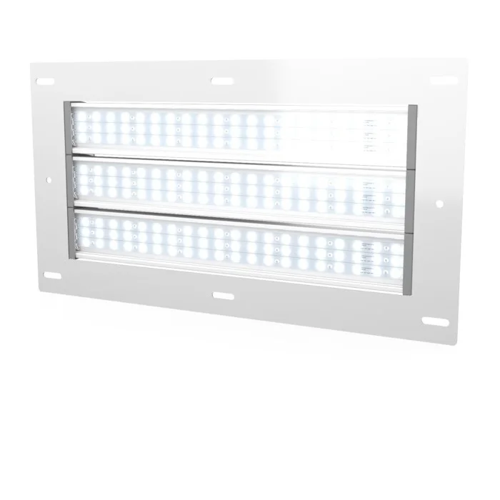 Wholesale High Quality Bright Outside and Inside Frame LED Lamp ECOLED-95-RF-D120 IP65 AZS Canopy Light 95 W