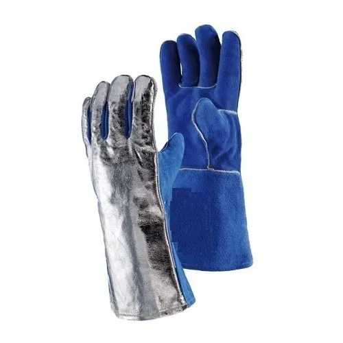 Wholesale Aluminized Heat Resistant Safety Fire Fighting Gloves