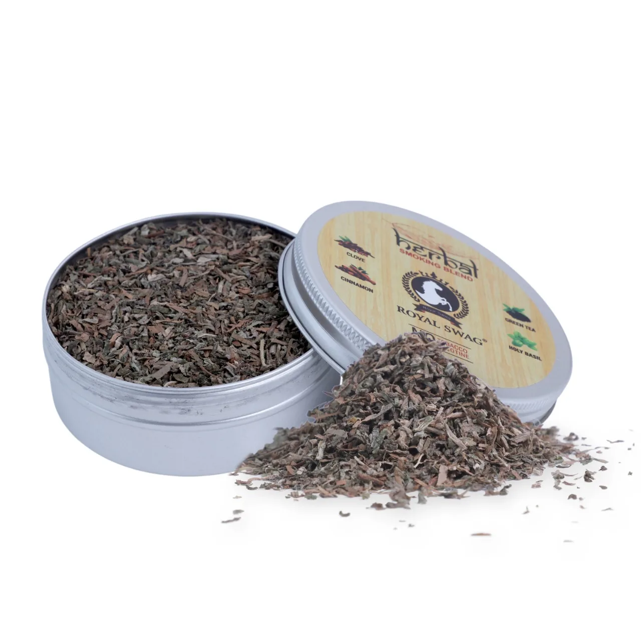 Royal Swag Tobacco & Nicotine Free herbal Smoking Mixture With 100% Natural Herbal Smoking mix Blend