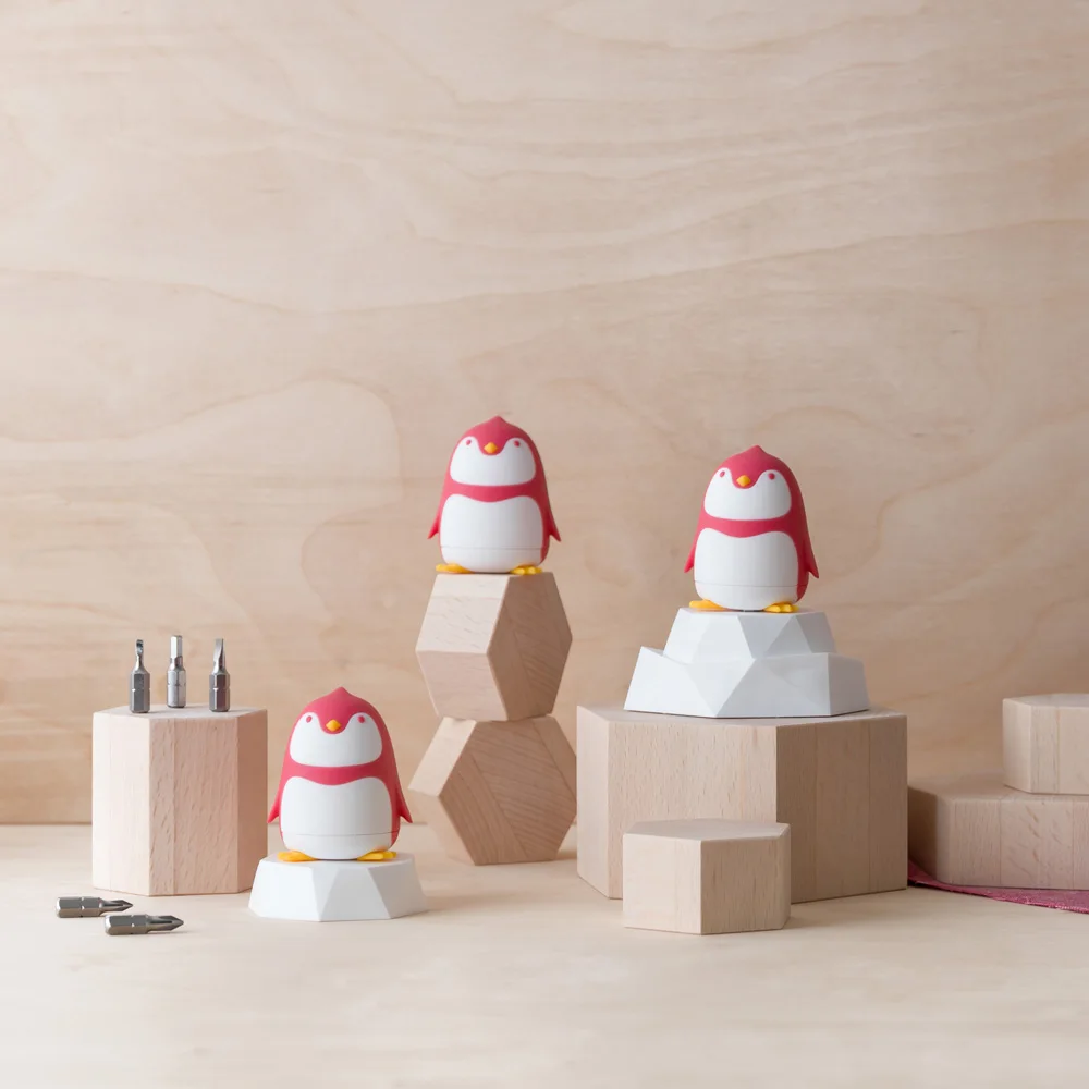 Mini Penguin Screwdriver Modeling Ratchet of Tool Set for Renovation