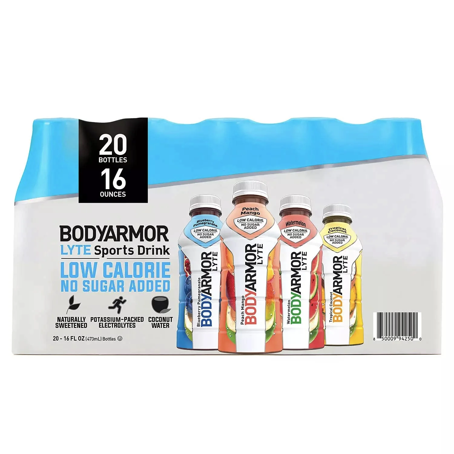 Оптовая продажа, Классический Спортивный Напиток Gatorade BODYARMOR LYTE, Черничный гранат, персиковый манго арбуз и тропический