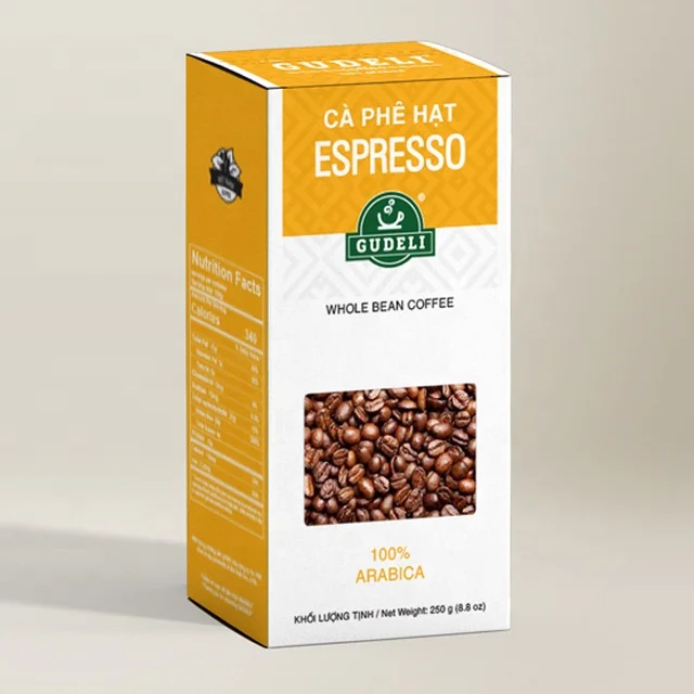 Арабика кофейные зерна GUDELI вьетнамский кофе