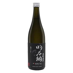  Рисовое вино AKASHI черный липкий рисовый стакан liqour 750 мл для черного