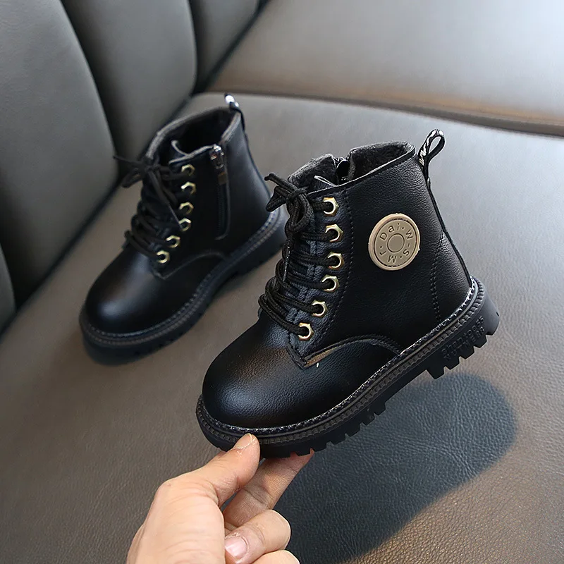 Fashion kids girl boots wholesale British style Autumn&winter in bulk