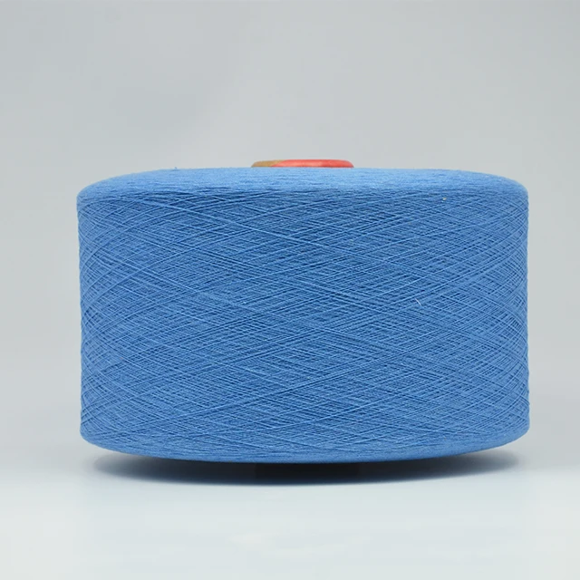 Recycled Cotton blended yarn OE Ne12/1 Technics Yarn For Socks Pattern Material use Knitting from Vietnam