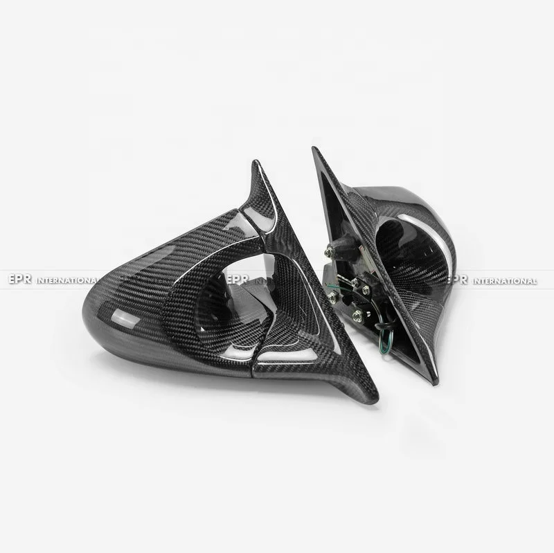 Для 98-05 Lexus IS200 Altezza XE10 Aero Mirror углеродный боковой зеркальный спойлер передняя губа (левый