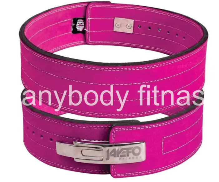 Пояс из коричневой кожи для тяжелой атлетики