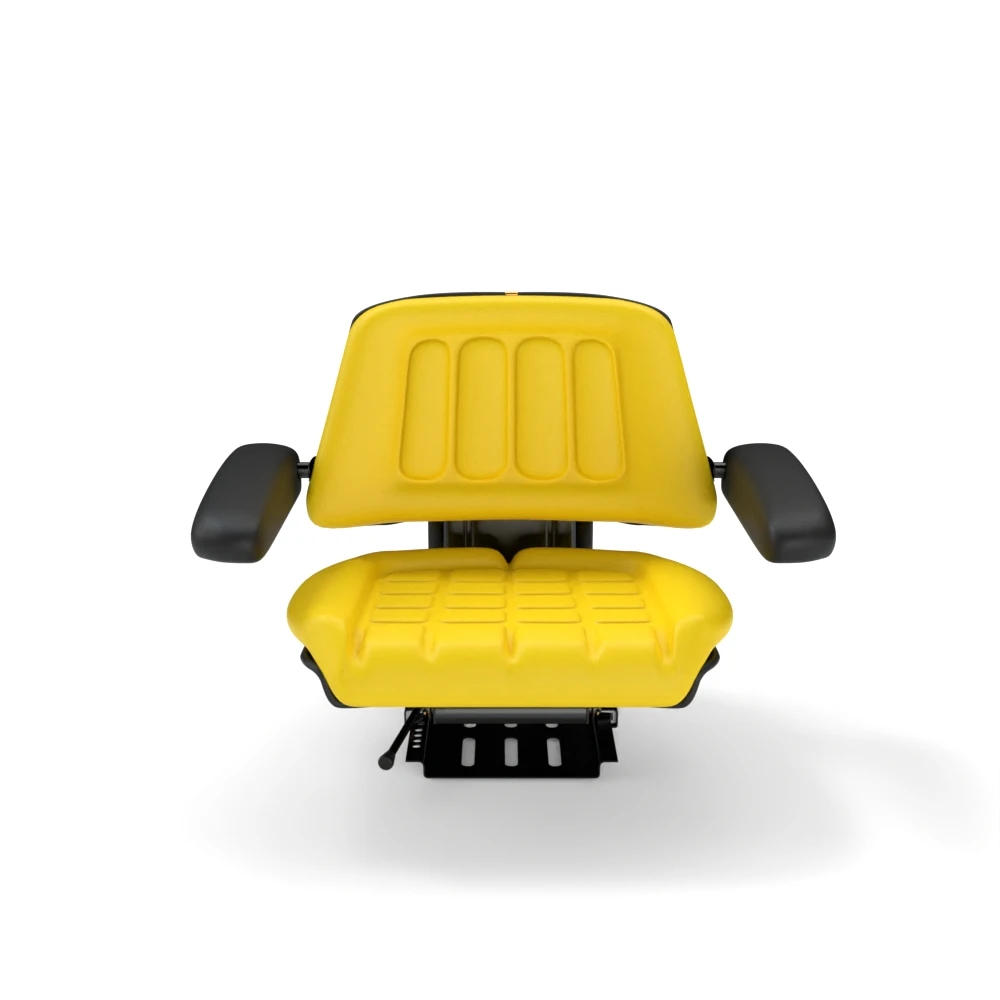 Unique Design Yellow Arm Rest Tractor Universal Seats for Combine Harvester and Tractors