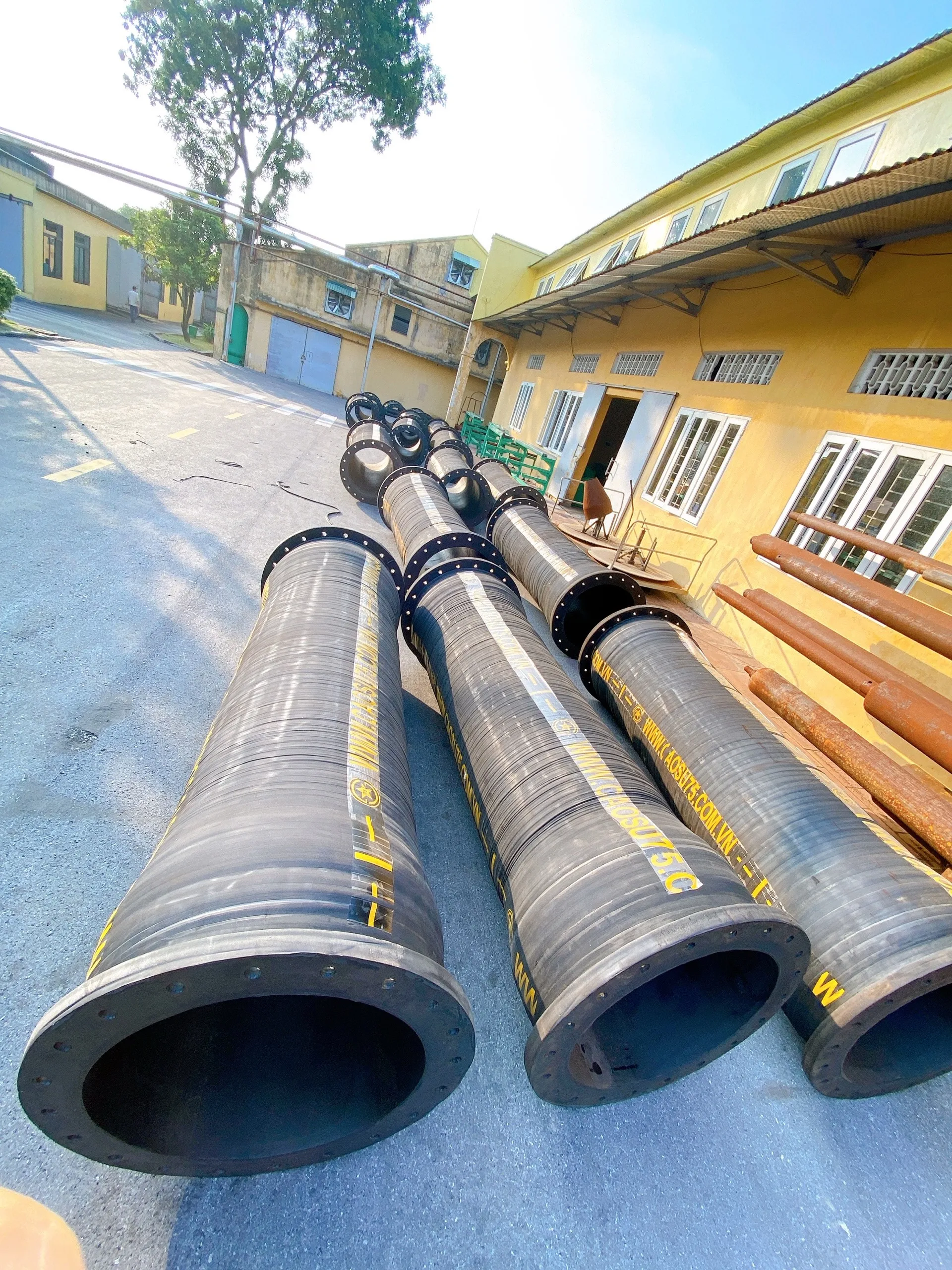 Резиновый шланг для морского дноуглубления высокая устойчивость к истиранию