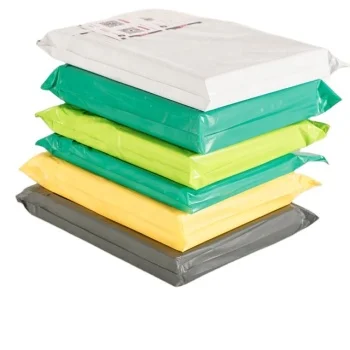 Custom Shipping Poly Mailers Plastic Envelope Sleeves Polymailer Bags Waterproof Envelope Self Adhesive Pink Purple Black Yellow