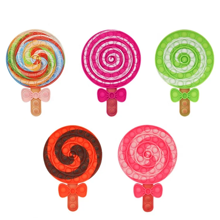 Hot Sale Fast delivery Push It Sensory Silicone Stress Reliever Toy Fidget Toy Set kit