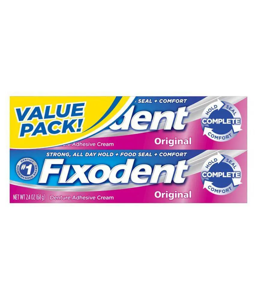 Fixodent Denture Adhesive Cream