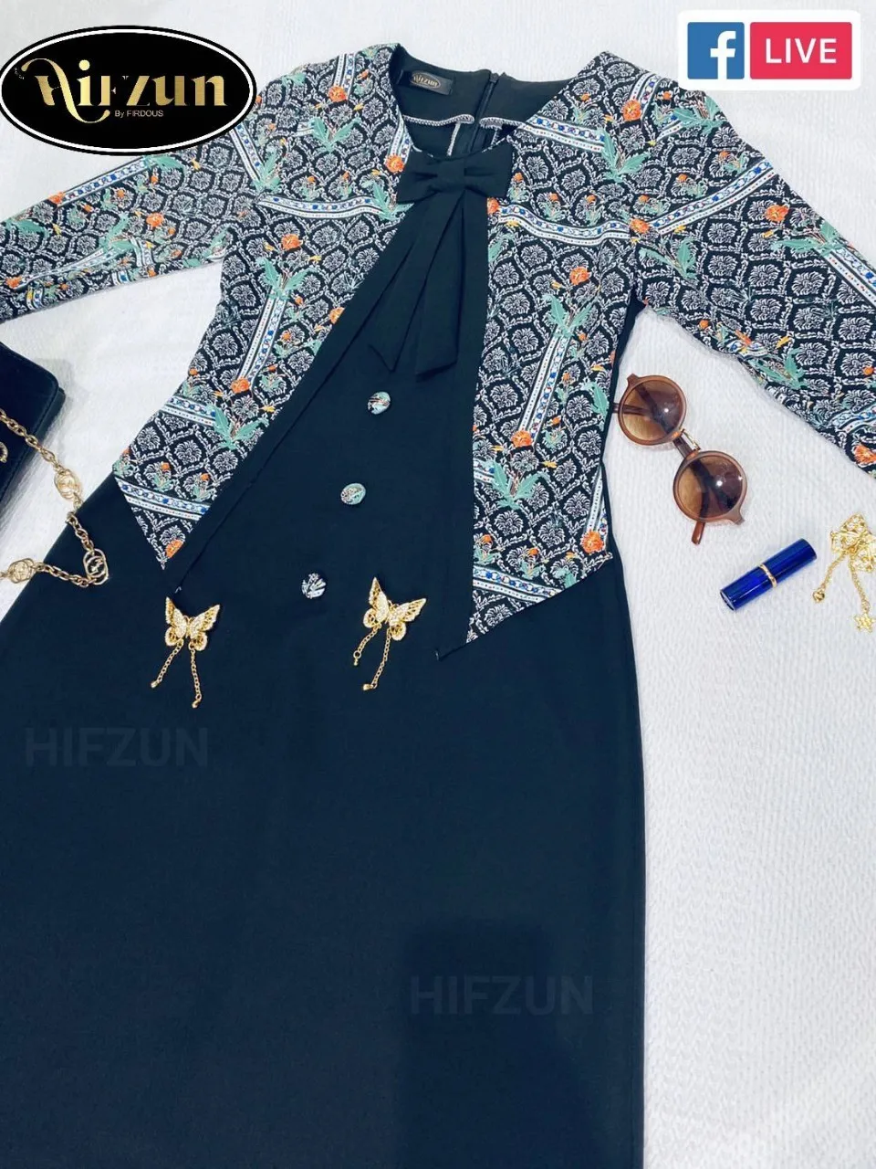 Polyester Dress Long Dress Style Women Ethnic Clothing Traditional Muslim Clothing Premium Grade Apparel from Thailand