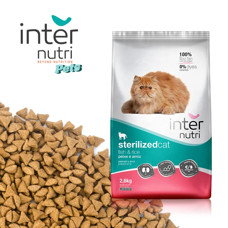 Dry food for sterilized cats | INTERNUTRI STERILIZED CAT 2,6kg