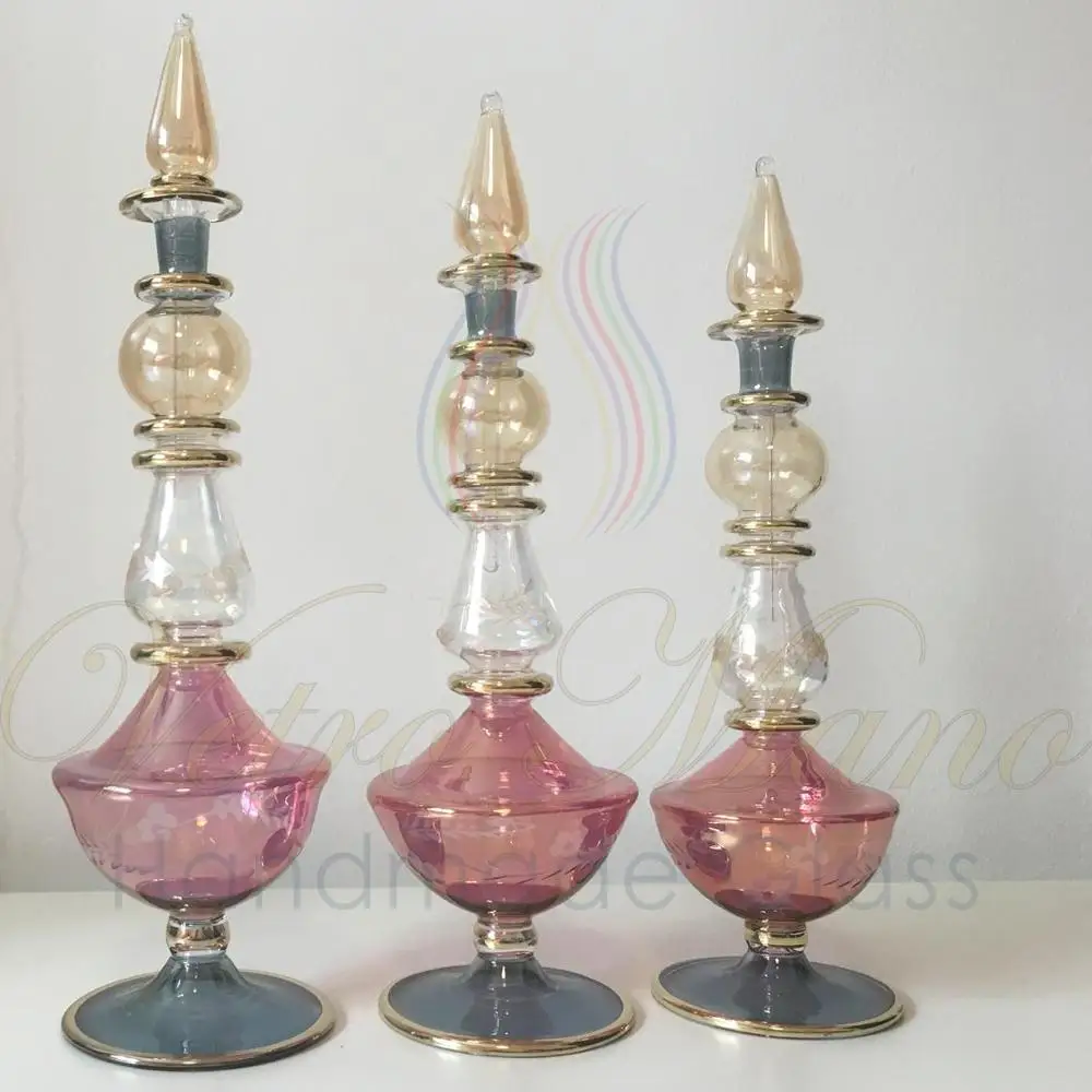 Egyptian Glass Perfume Bottles-Wedding Favors