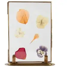 double glass table photo frame