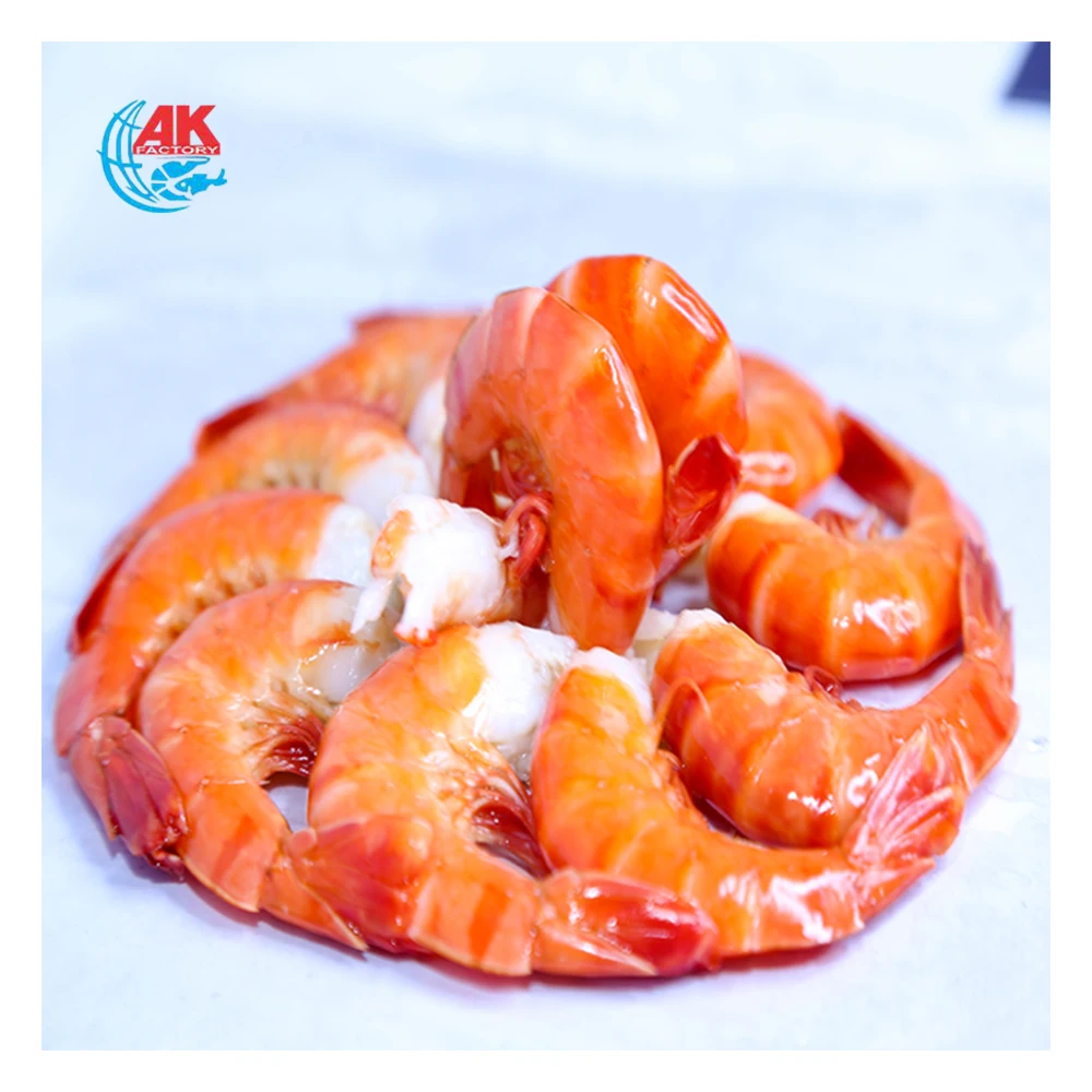 
Black tiger shrimp Cooked Headless shell on 