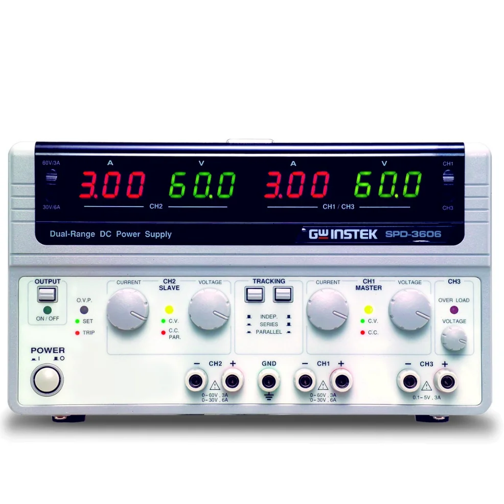 SPD-3606 Multiple Output Dual Range D.C. Power Supply gwinstek