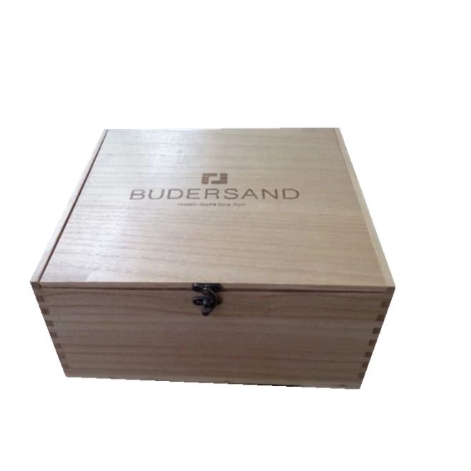 Custom Luxury Wooden Box Packaging Gift with Burned Logo for Paint finish Glasstop  jewelry watch storage box cosmetic packaging
