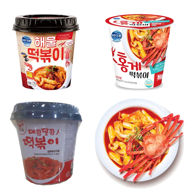 Korean Korea Noodle cup noodle Pack Instant Noodle tteokpokki