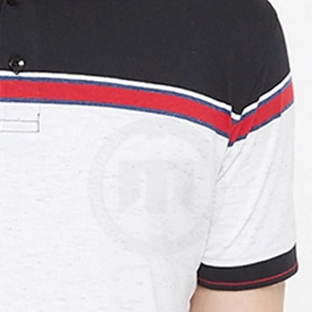 Хлопковые футболки-поло с коротким рукавом и воротником-стойкой