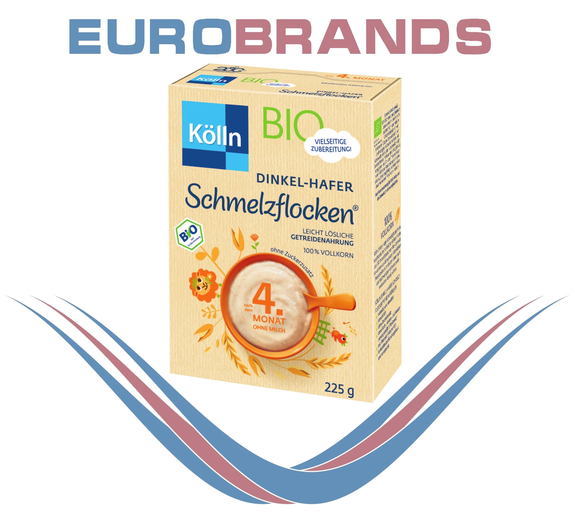 Kolln Bio Schmelzflocken Dinkel 225g