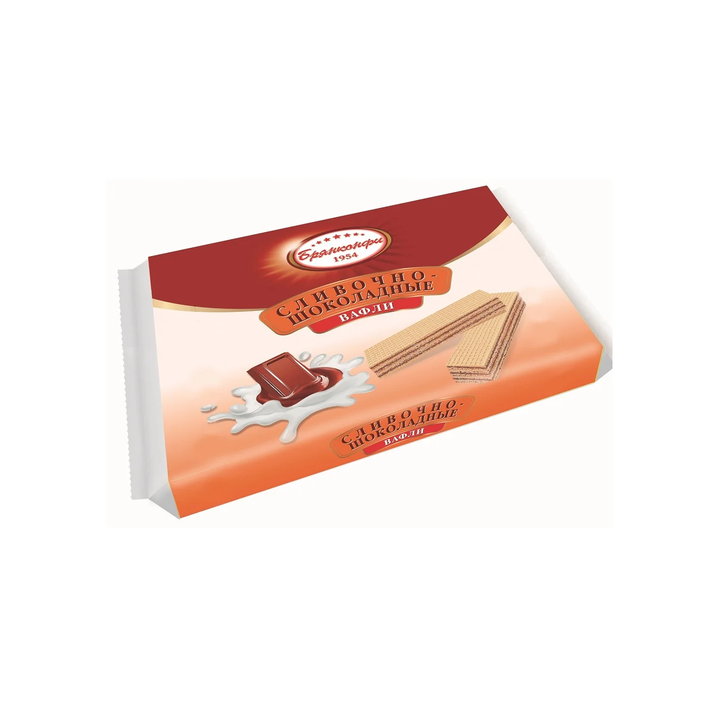 
Wholesale Biscuits Cream-Chocolate Crispy Waffles Wafer With Chocolate Filling 1/45 