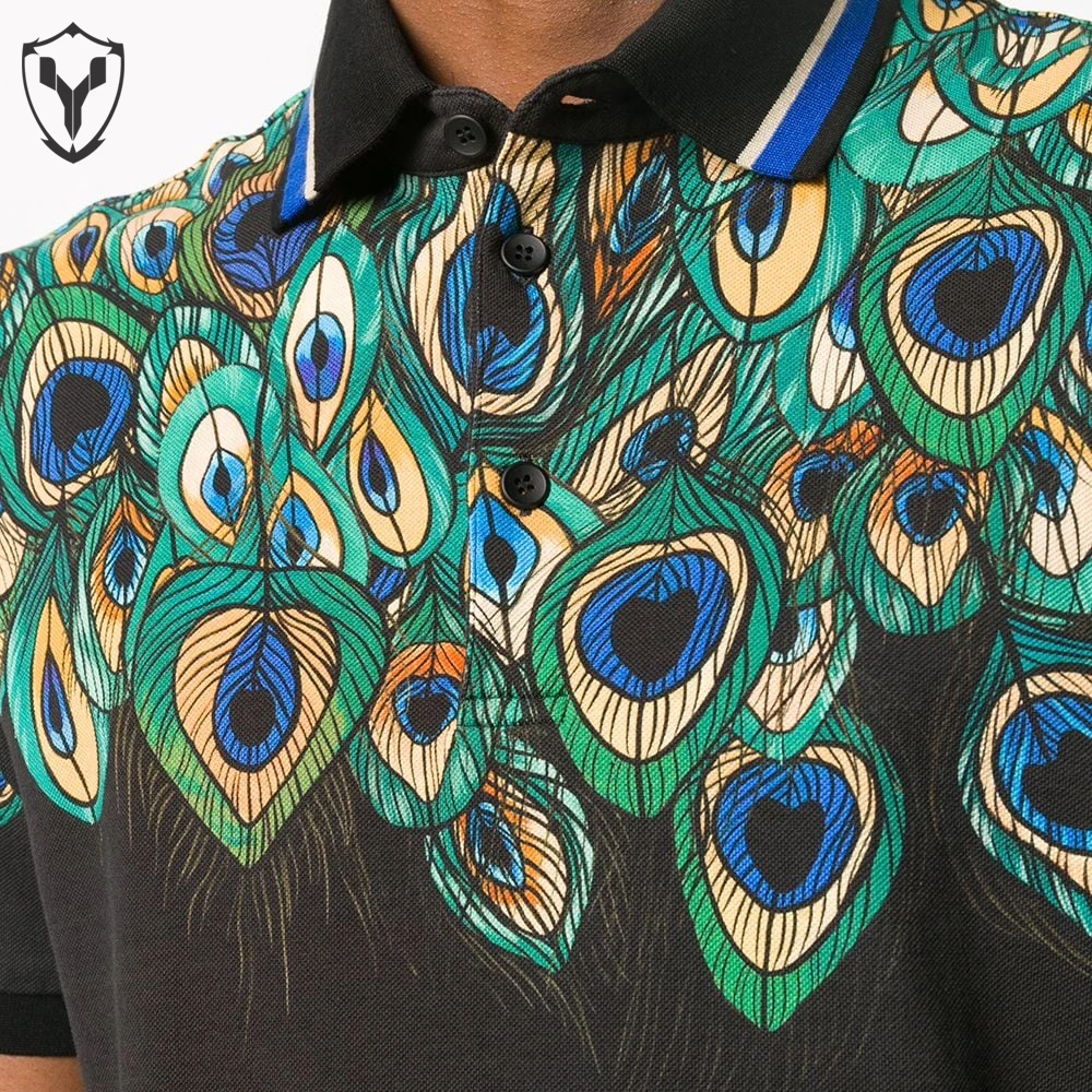 Pakistani Made Top Quality Wholesale Pure 100% Cotton Custom Embroidery Sublimated Logo Printed New Polo Shirts Short Sleeve Men