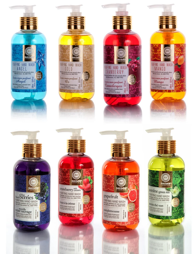 High Quality Ingredients Private Label Available Mango Fragrance Hand Wash