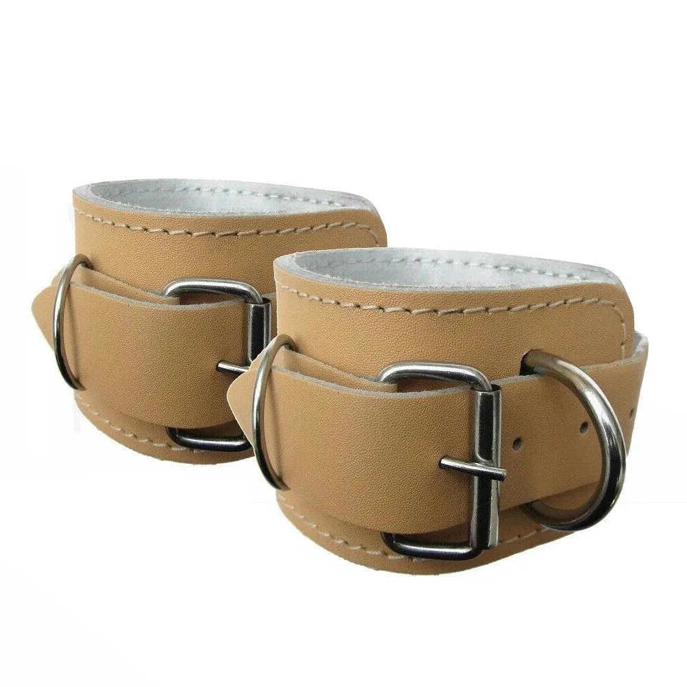 Customized Ankle Straps Durable Ankle Straps For Cable Machines Double D-Ring Strap For Fitness Game