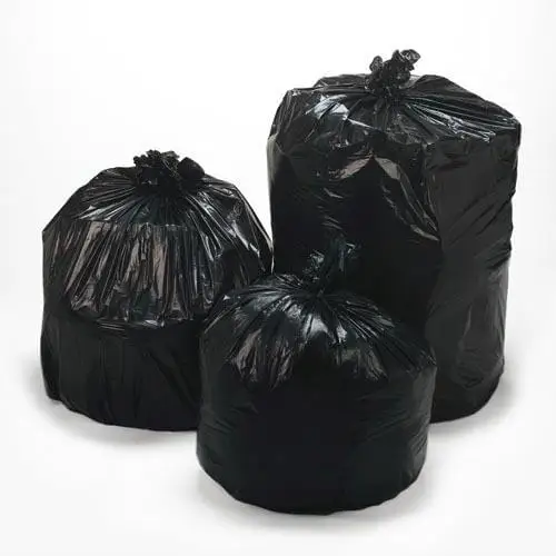 Star sealed heavy duty waste bags customized large black bin bags roll packed Low price Direct from Vietnam Factory