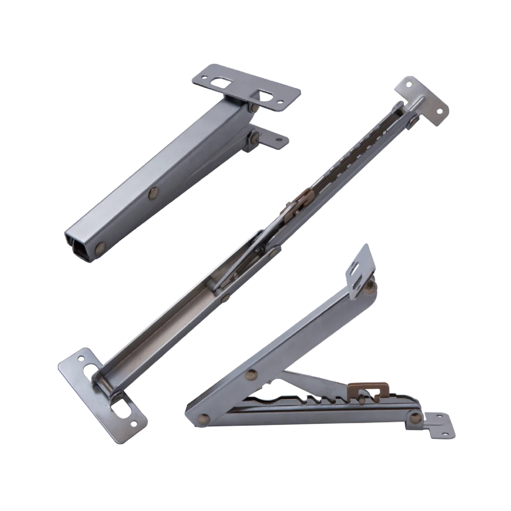 Taiwan Manufacturer 6 Position Lift up Industrial Furniture Adjustable Angle Door Desk Table Bed Sofa Metal Telescopic Hinge
