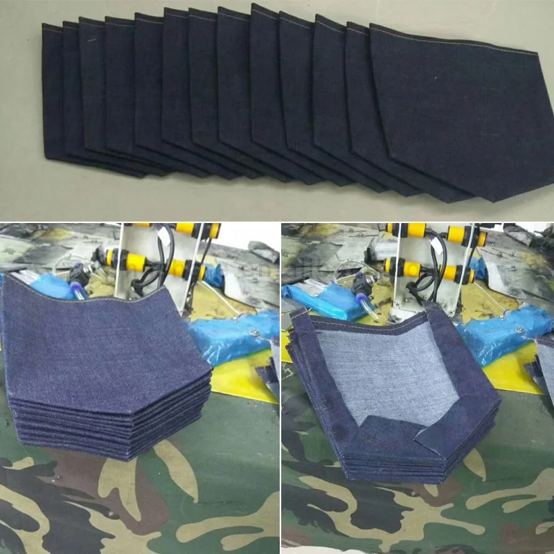 Automatic Jeans Pocket Press Setter Machine Pocket Creasing Machine